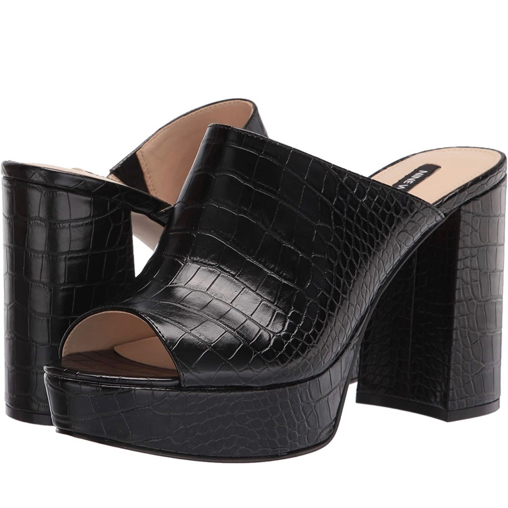 Brand New Nine West Block Heel Sandals